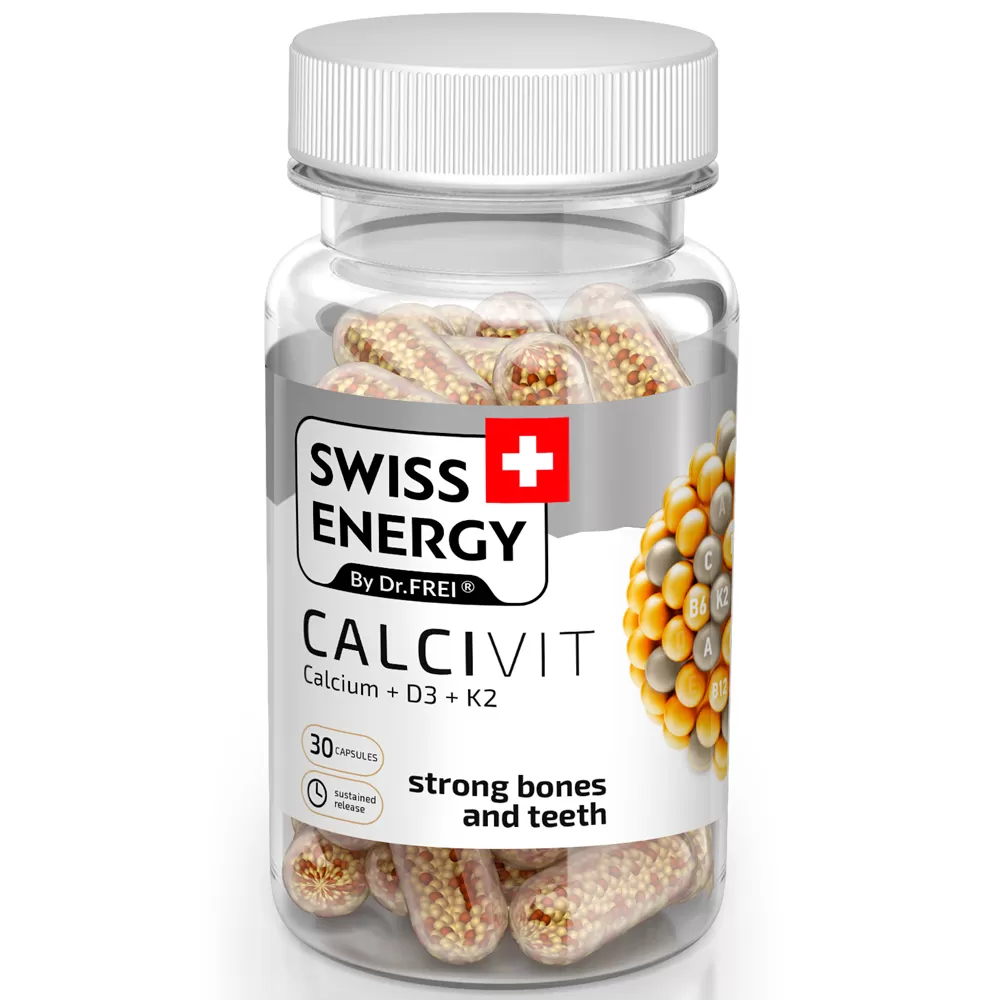 Витамины Swiss Energy NanoCaps Swiss Energy CALCIVIT N30